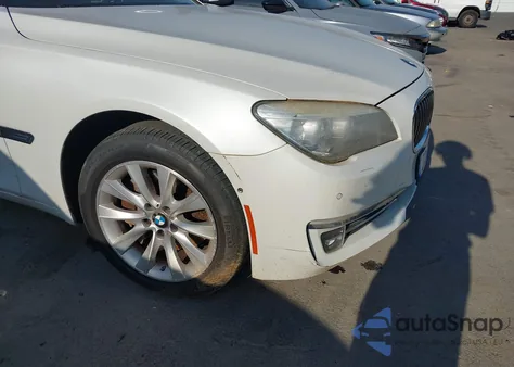 2013 BMW 740Li xDrive from USA, damaged, VIN WBAYF4C57DD127890